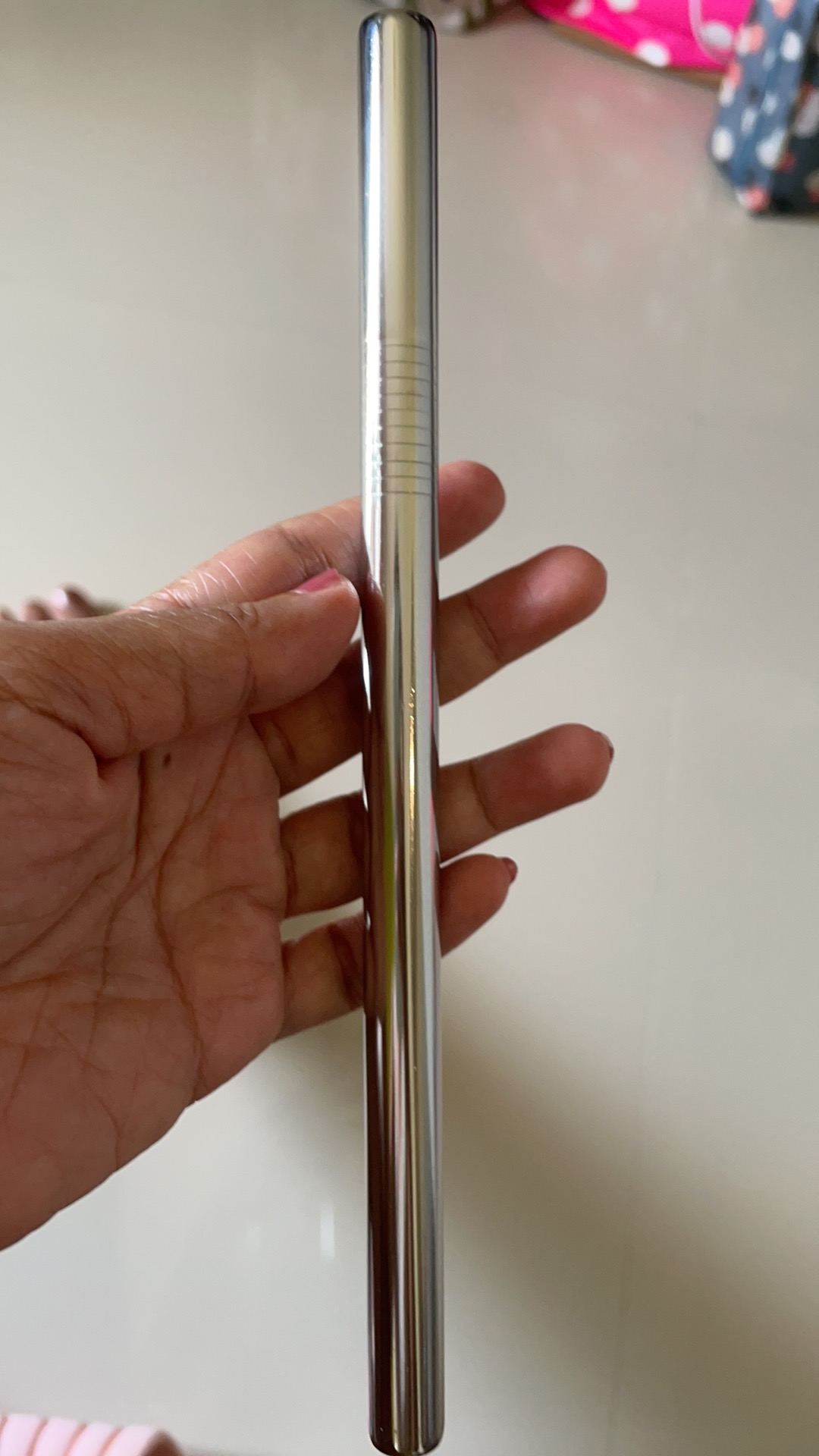 Sedotan Stainless Bubble Boba Jumbo