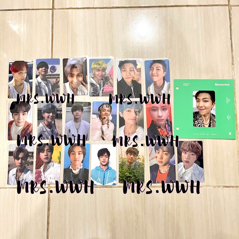 PC OFFICIAL BTS JIMIN RM SUGA V TAE JIN NAMJOON YOONGI POB LD BUTTER PWS SW M2U PHOTOCARD CREAM PEAC