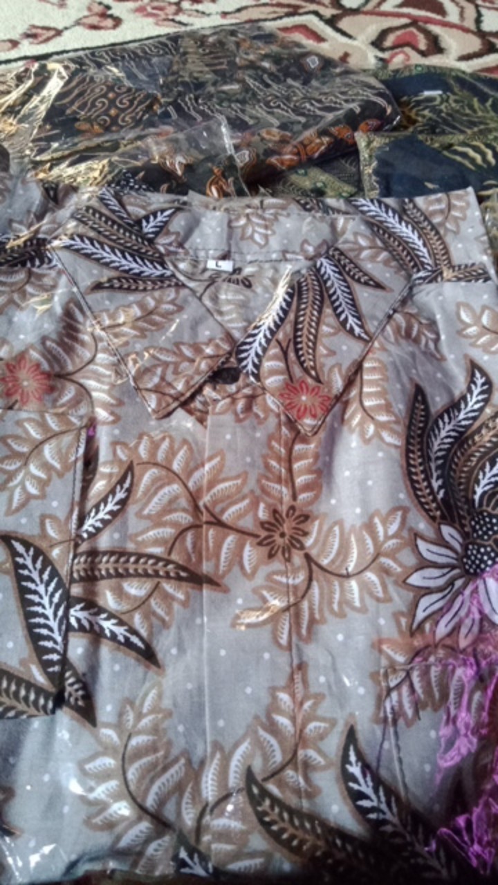 Maura Couple - Sania Ruffle Batik Couple Ori Ndoro Jowi Garansi Termurah Shopee- Batik Modern