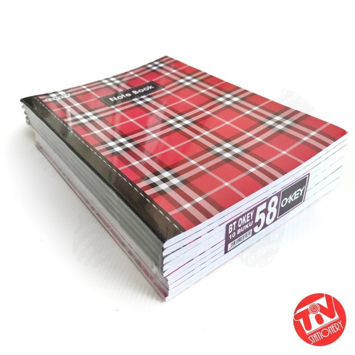 

Sale!!! Buku Tulis Okey Eb 58 (1 Pack = 10 Buku) Terbatas