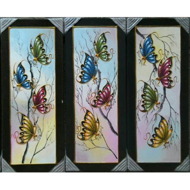 Lukisan sketsel dekoratif kupu kupu | Shopee Indonesia