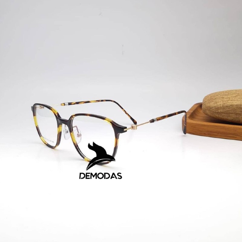 Kacamata Lensa Photocromic lensa blueray lensa bluecromic lensa anti radiasi Minus / Normal 6137 Demodas Glasses