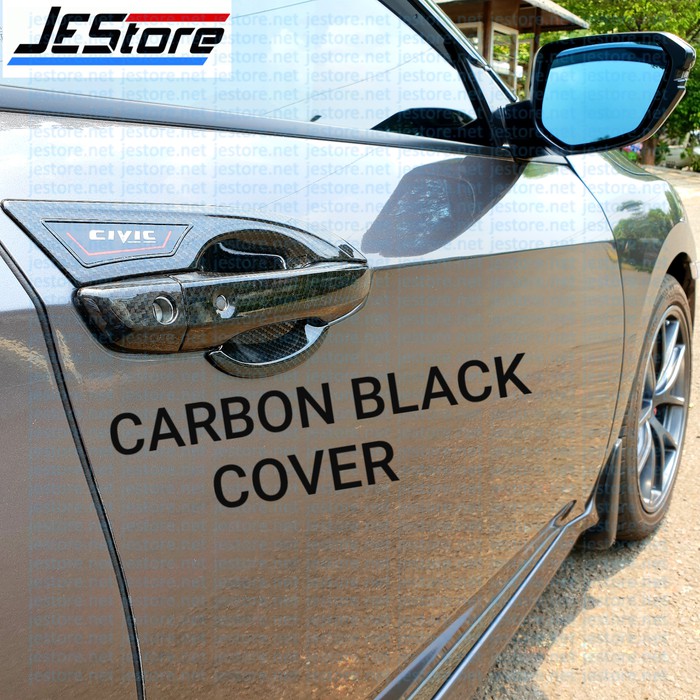 CIVIC DOOR HANDLE BOWL COVER CARBON CIVIC TURBO GAGANG PINTU MANGKOK