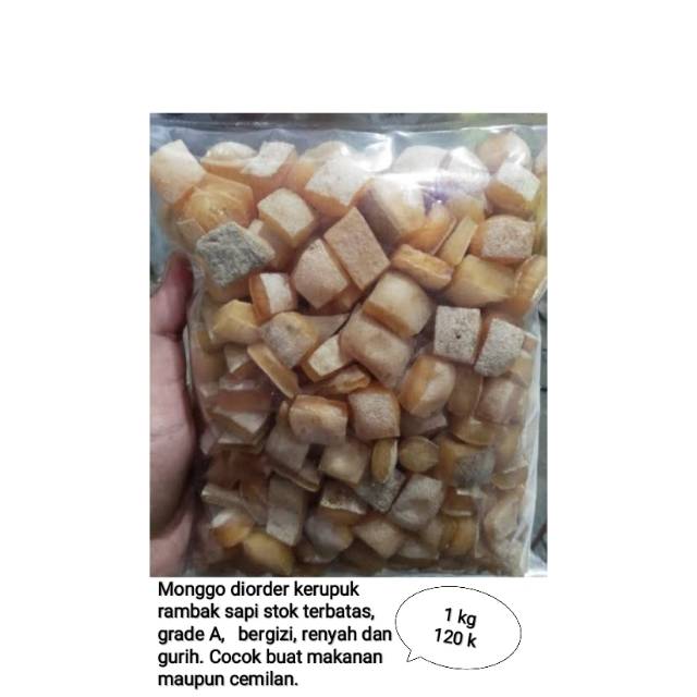 

Rambak sapi 100% asli