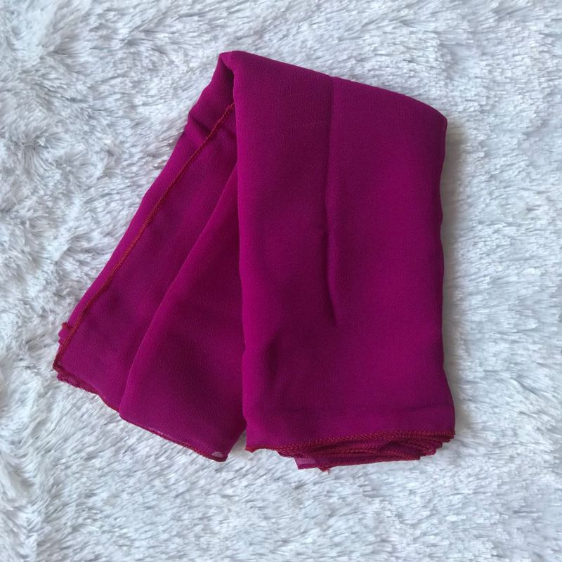Selendang bali 2,5 m | Selendang crep cerah warna warni-Buah Naga