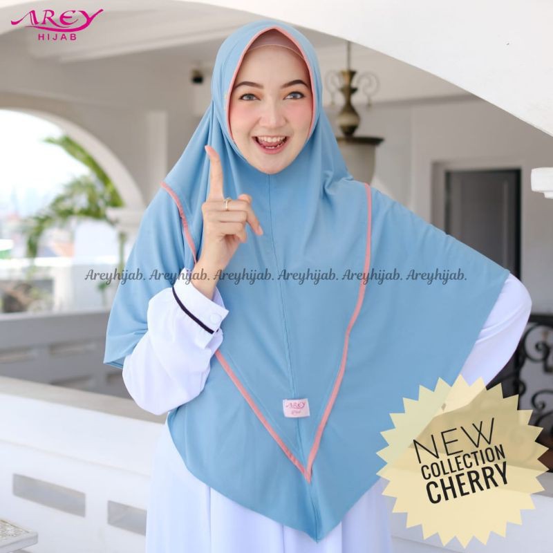 AREY HIJAB AREY CHERRY TERBARU