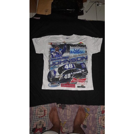 kaos nascar full print depan belakang