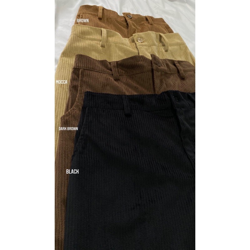 HL CORDUROY PANTS S-XXL (REALPICT)