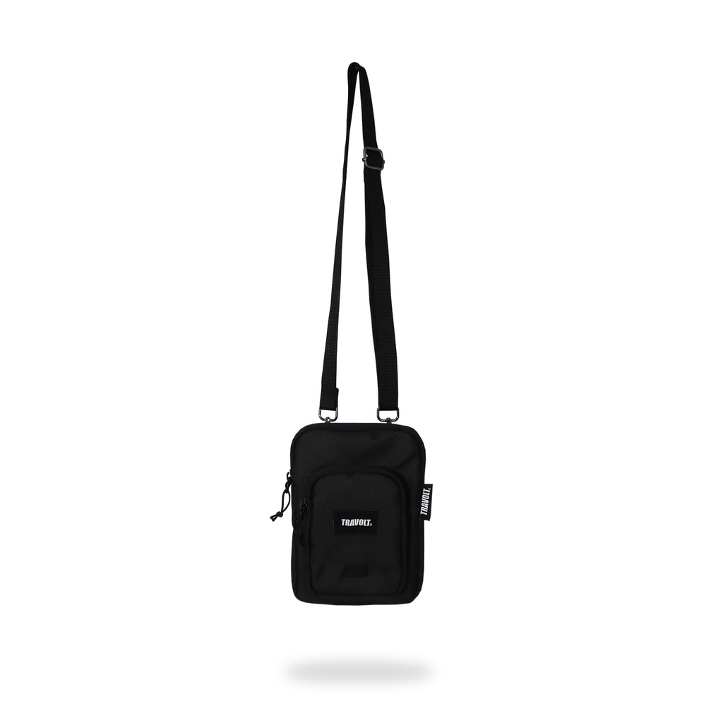 Mini Sling Bag - Travolt - Force - Tas Selempang - Black