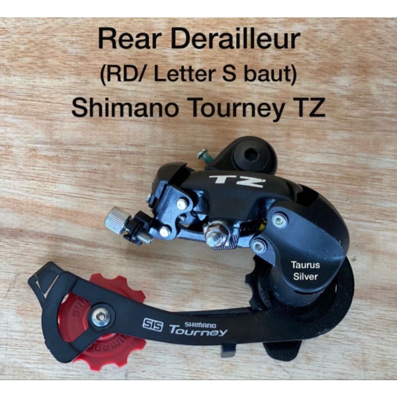 REAR DERAILLEUR (RD/LETTER S BAUT) SHIMANO TOURNEY TZ