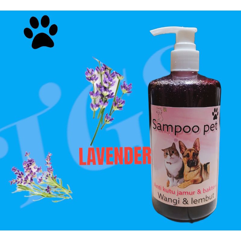 SHAMPOO KUCING ANJING LAVENDER 500ML