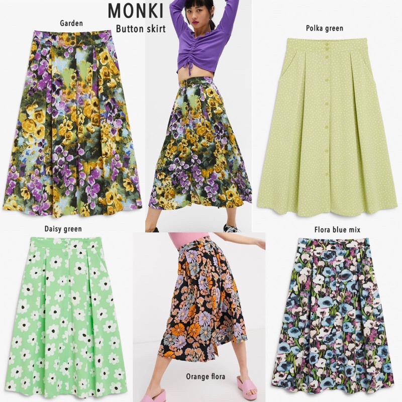 SKIRT MNK botton