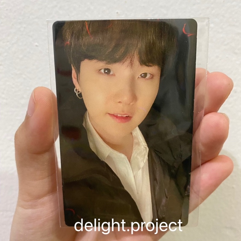 [READY] Pc photocard Yoongi Suga LD BE DELUXE HOLO HOLOGRAM LOVE JAPAN FC FANCLUB JEPANG