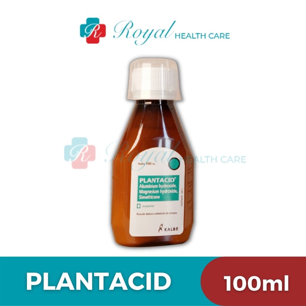 Plantacid 100ml Mengurangi asam lambung, tukak lambung, tukak duodenum