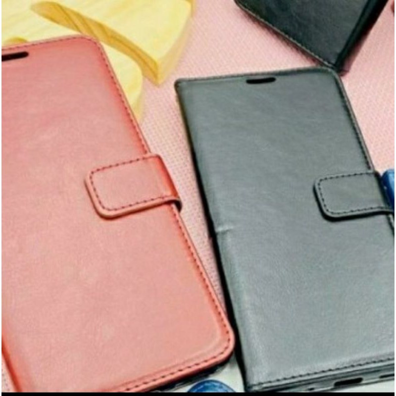 case flip cover case kulit case dompet xiomi redmi 4a