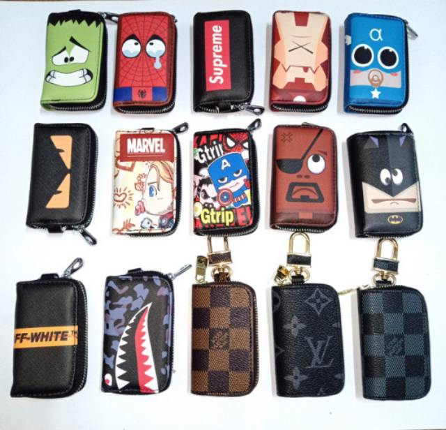 DOMPET STNK MOTOR MOBIL DOMPET KUNCI REMOTE MOTOR DOMPET KARAKTER LUCU UNIK
