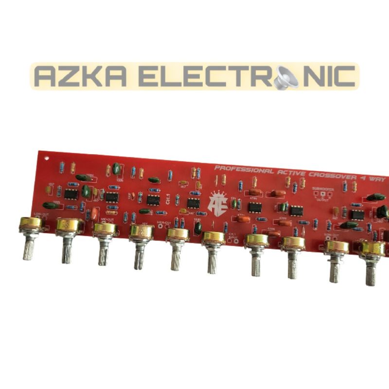 Kit Crossover Aktif 4 Way AE-02