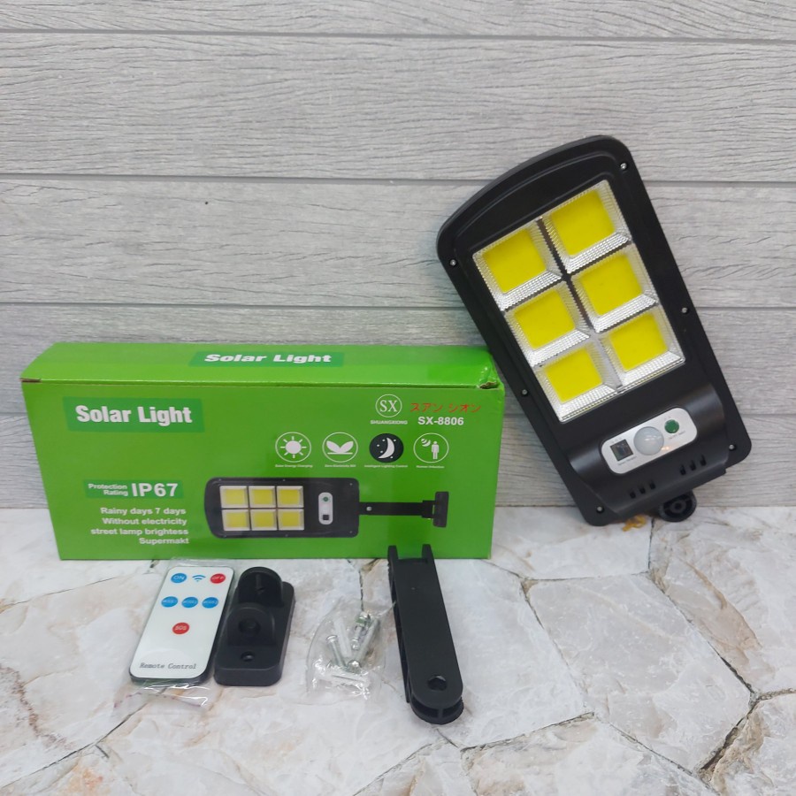 Lampu Solar Led Shuangxiong SX-8806 - Lampu Jalan Taman SX 8806