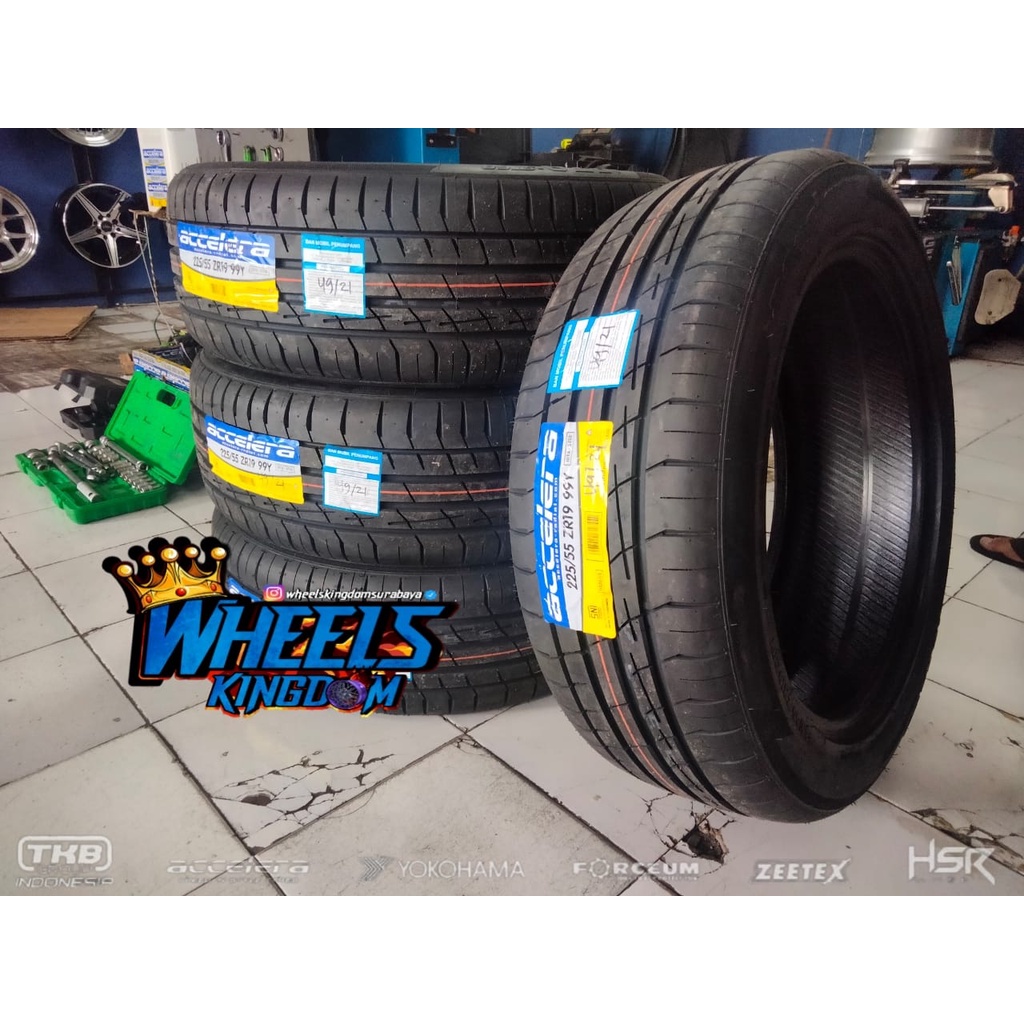 Ban mobil Mazda CX-5 Size 225 55 R19 Accelera Ban Tubles soft