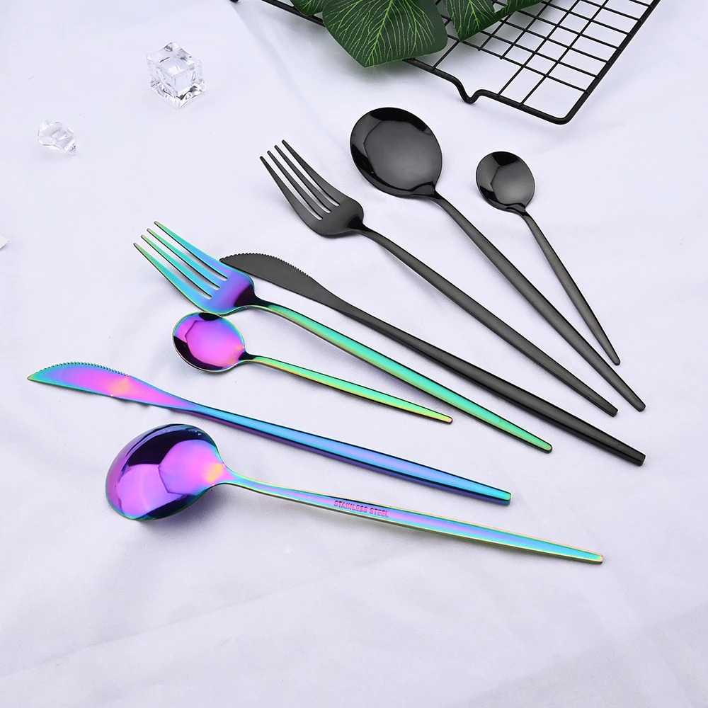 Uniturcky Perlengkapan Makan Sendok Garpu Pisau Set 24 PCS - UT421