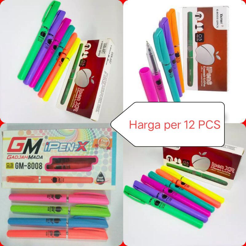 

BOLPOIN AIPENX METALIK ISI 12 PCS