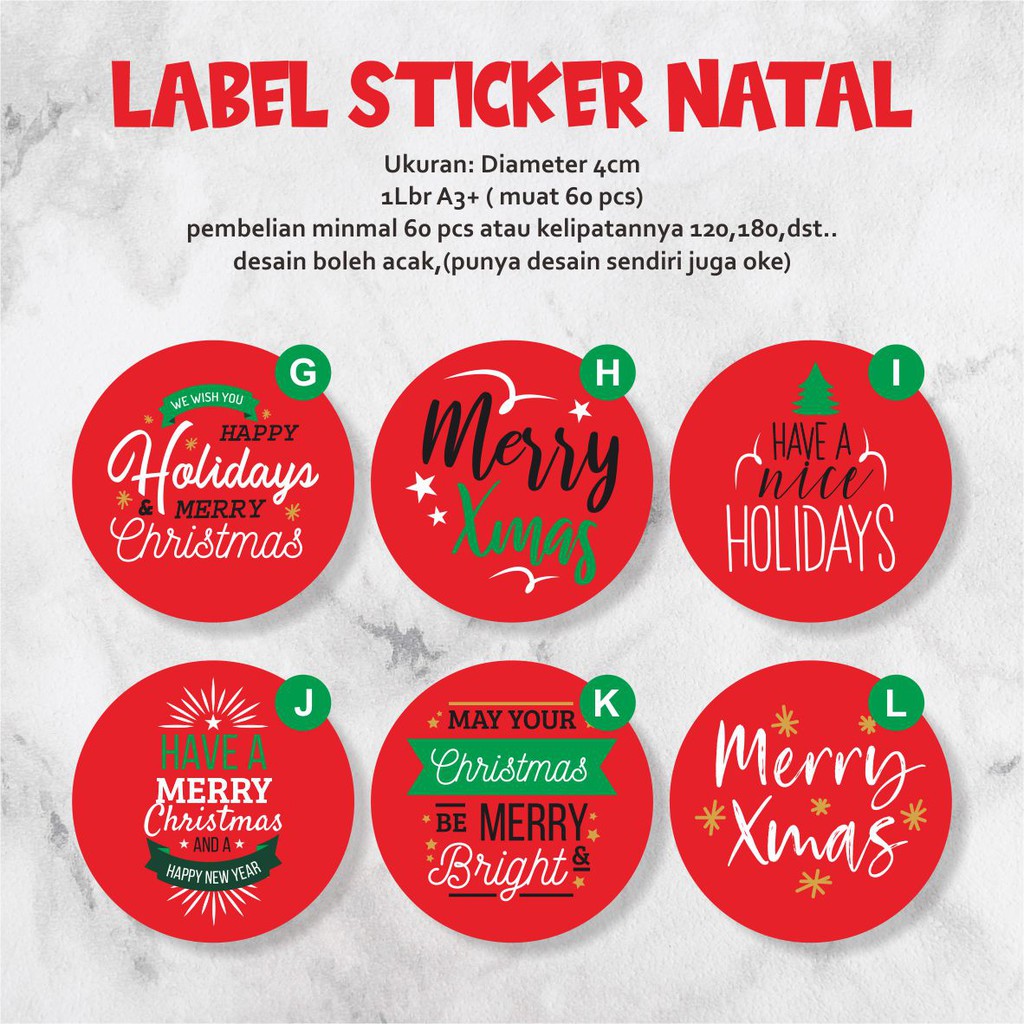 

STICKER NATAL