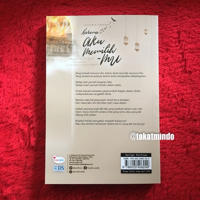 Novel Karena Aku Memilih Mu Hamas Syahid Shopee Indonesia