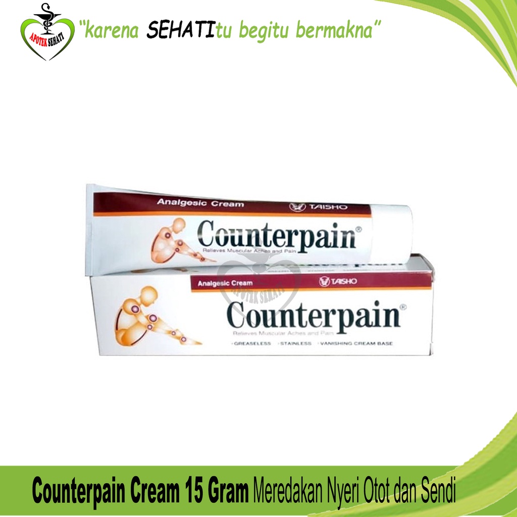 Counterpain Krim Pereda Nyeri Otot Sendi Keseleo Memar