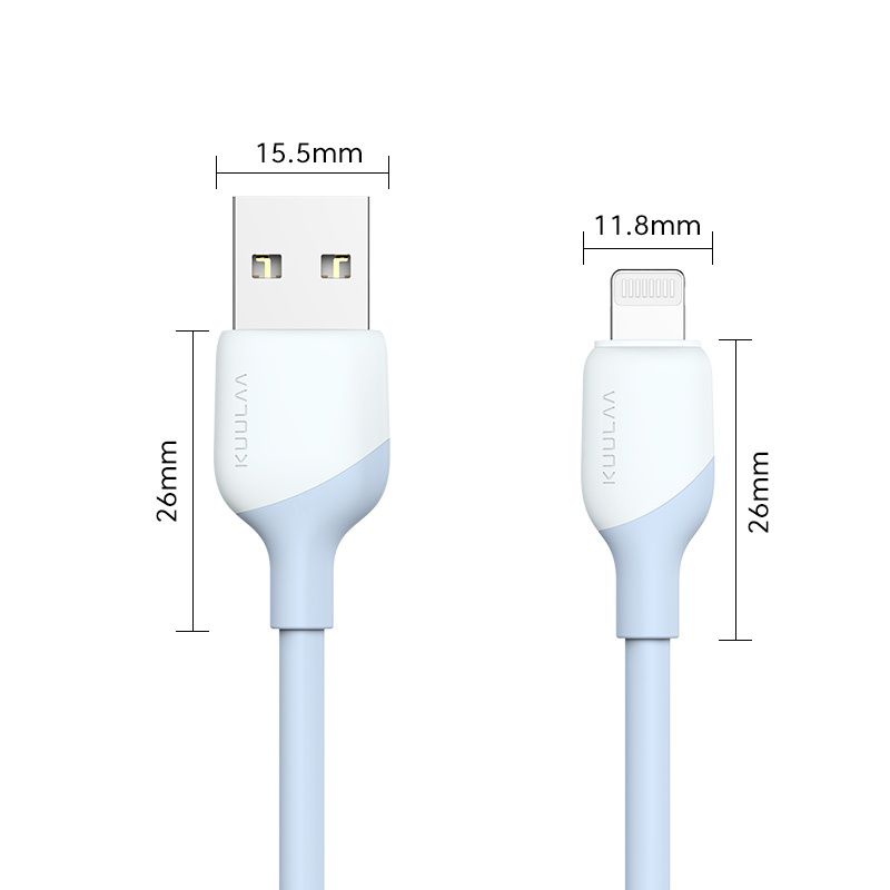 Kuulaa Kabel Data Lightning MFi QC4.0 3.0 Fast Charging 30W