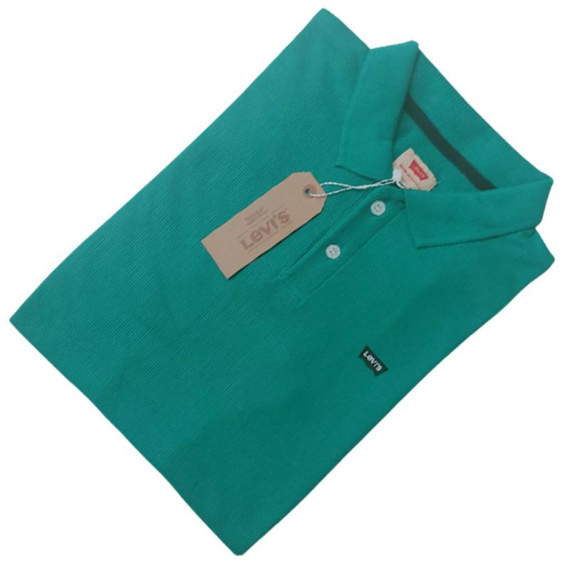 kaos kerah levis Polo Levis original motip printing