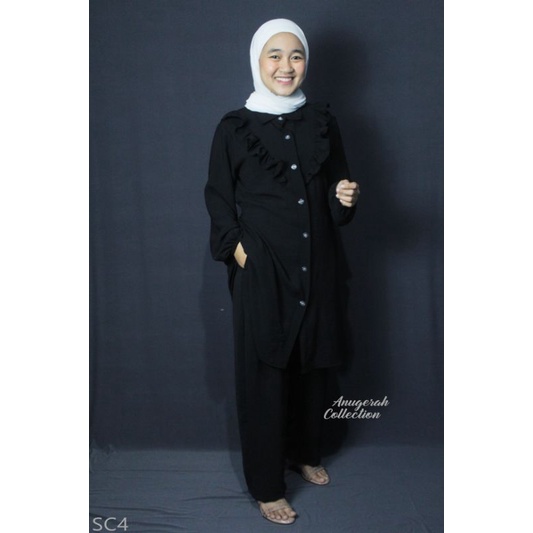 Milly One Set 5 Variant | Busui Friendly | Rayon Cringkle | OOTD Wanita Set