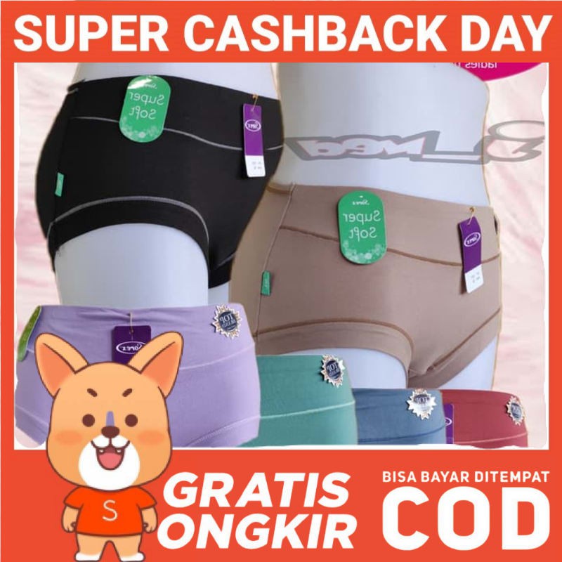 Celana Dalam Wanita J141 | Celana Dalam Wanita Sorex | Cd Wanita Sorex 1251 - M RANDOM Celana