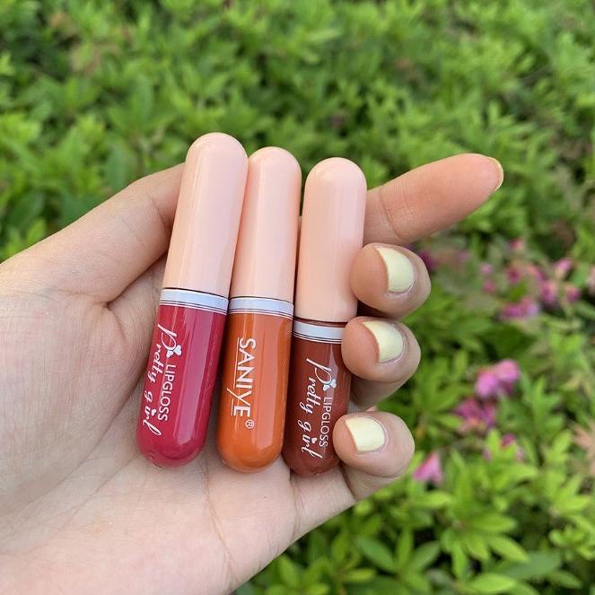 [ORIGINAL] Liptint Korea SANIYE 15 Warna Capsule - Liptint Tahan Lama Anti Air WATERPROOF / Lipstik 