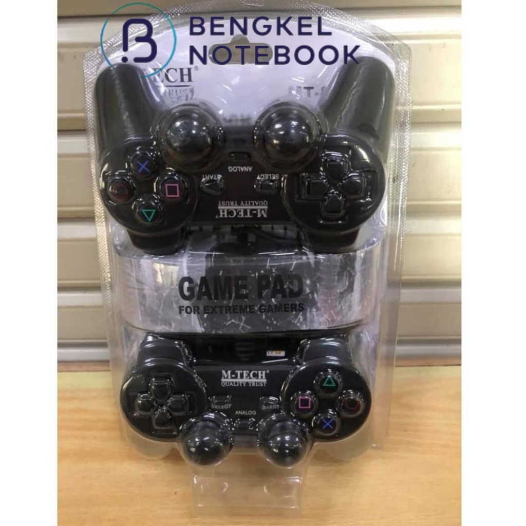 Gamepad Double hitam Mtech