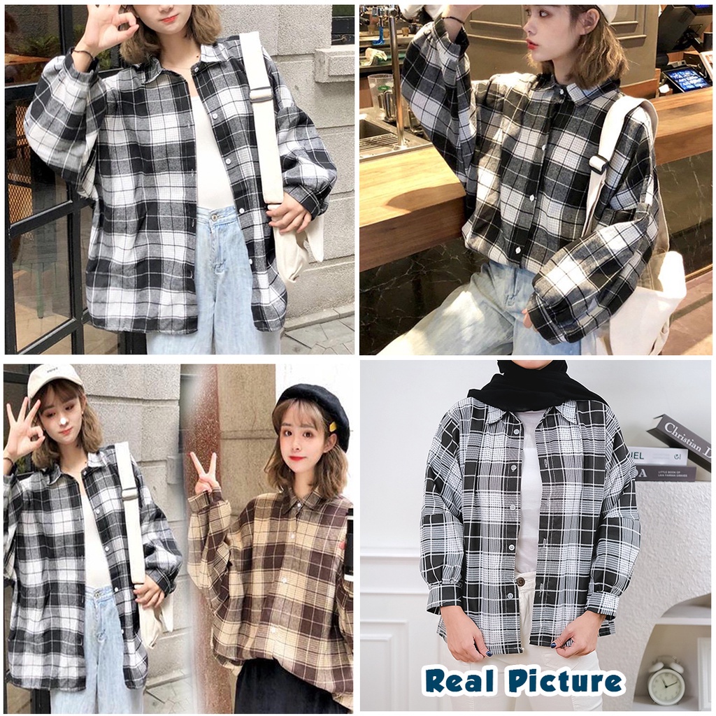 Doretha Oversize Shirt | Kemeja Wanita Terbaru