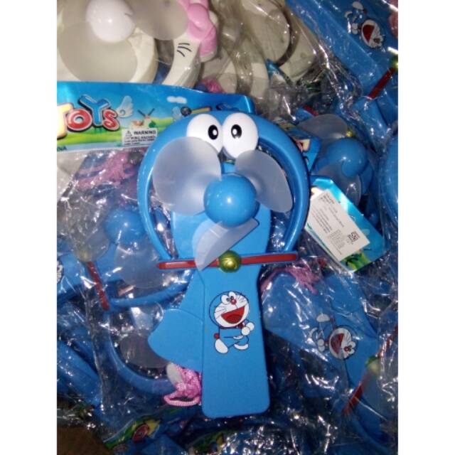 Kipas Angin Manual Doraemon Kipas Portable Kipas Mini Hello Kitty