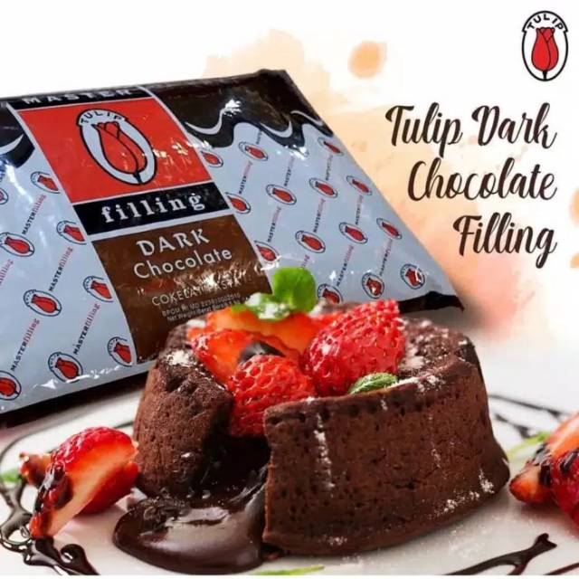 

TULIP CHOCO FILLING/COKLAT ISIAN REPACK 200 GR | 500 GR