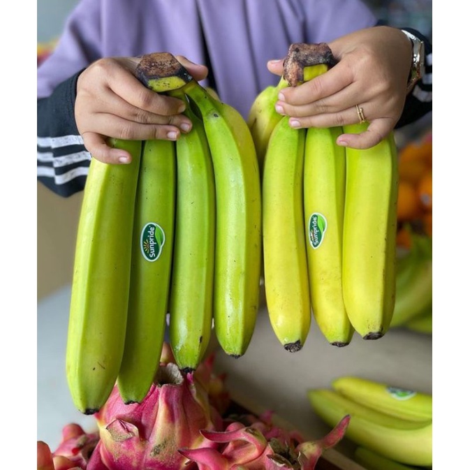 

BUAH PISANG SUNPRIDE CAVENDISH 5/6 BUAH FRESH
