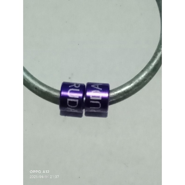 ring burung laser/gelang kaki/cincin kaki burung Lovebird kenari murai Kacer Anis dll