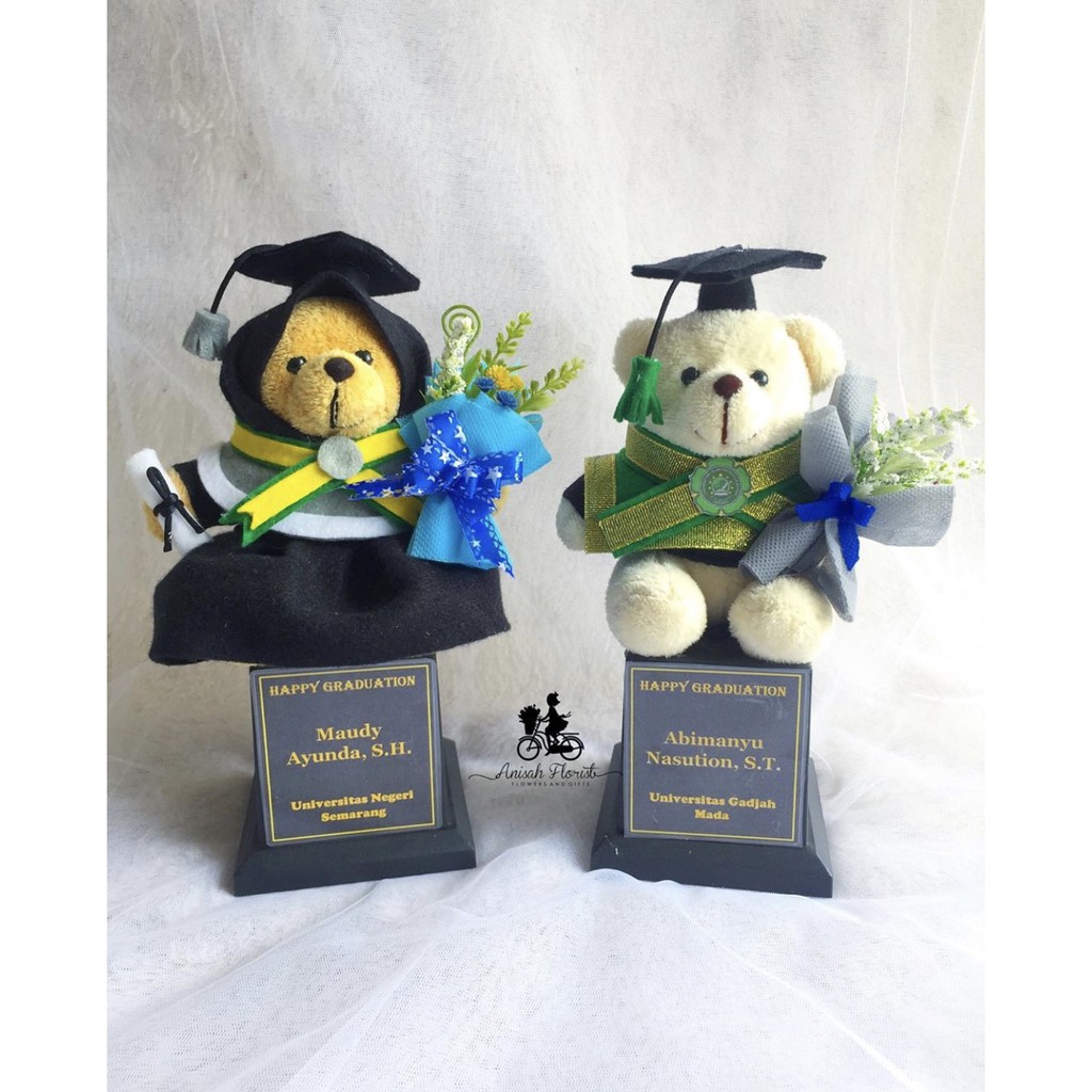 Piala Boneka Wisuda | Piala Boneka Profesi | Piala Boneka | Graduation Gift | Kado Wisuda