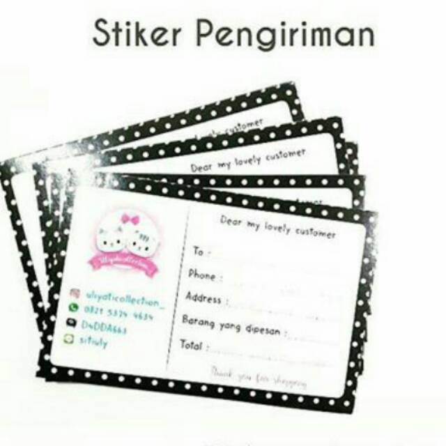 

Stiker Cromo Anti Luntur ukuran A3