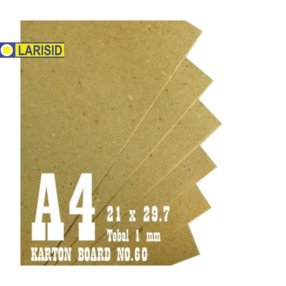 

KARTON BOARD 1 MM NO 60 - A4