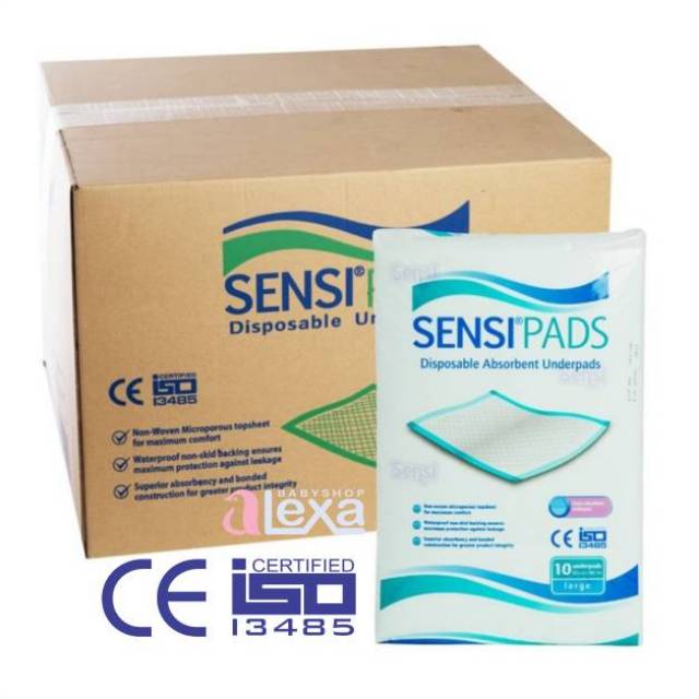 SENSI UNDERPAD Dewasa - Perlak Bayi Alas Bersalin