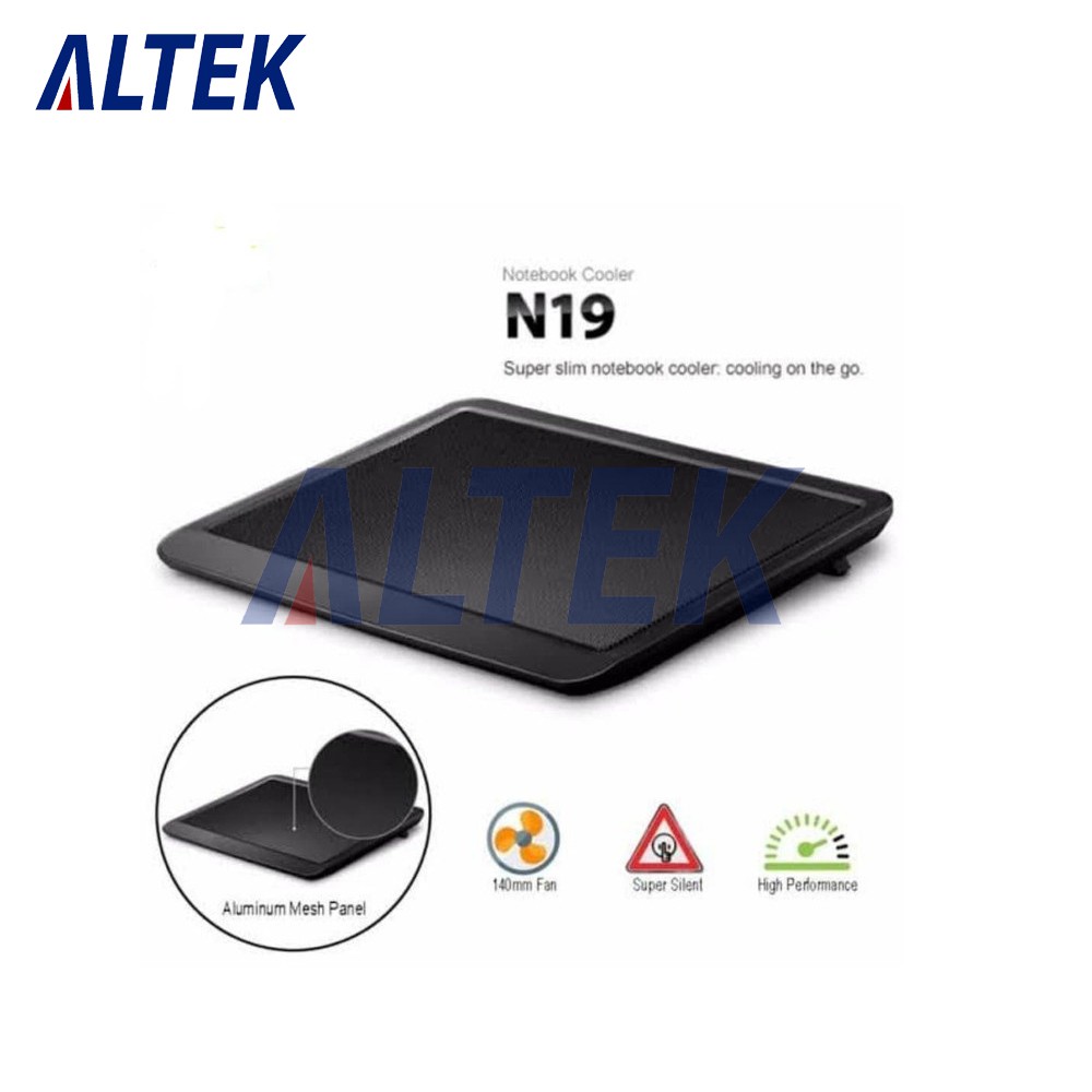 COOLPAD SY N19 PENDINGIN LAPTOP SQ ONE COOLING PAD - LAPTOP PENDINGIN NOTEBOOK SINGLE FAN SILENT PAD