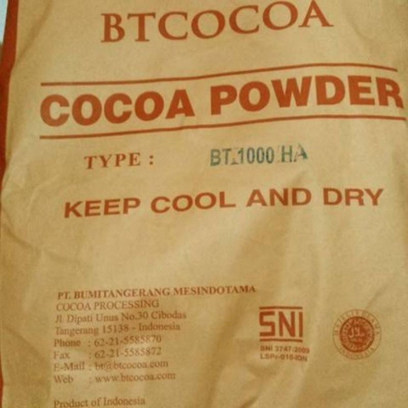 

Coklat Bubuk BT1000HA Repack 1 kg