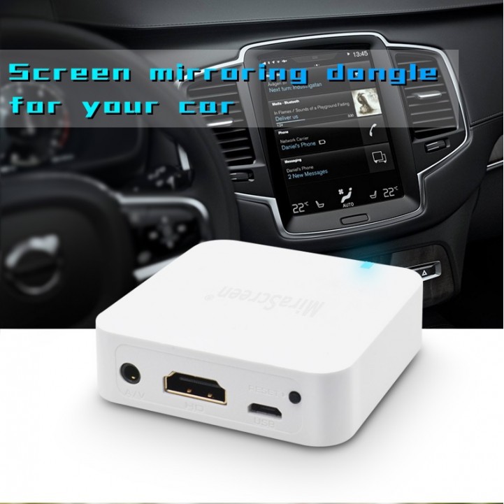 MIRASCREEN X7 Car Wireless Multimedia Box Display Dongle HDMI 1080P