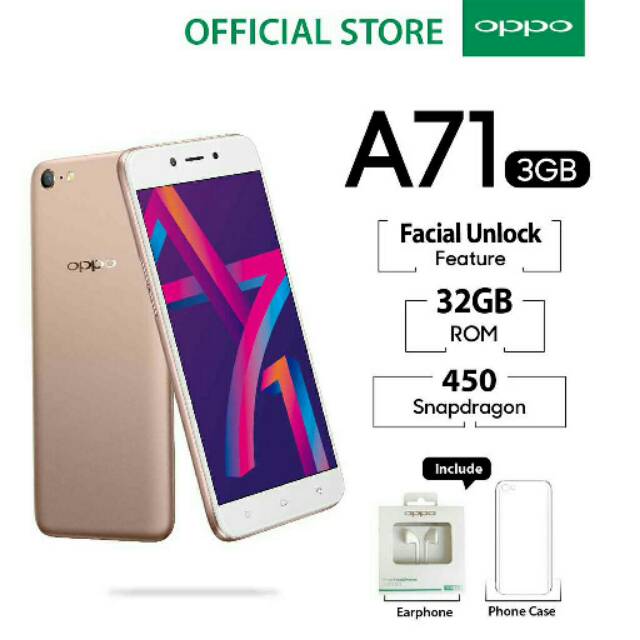 Hp second oppo A71