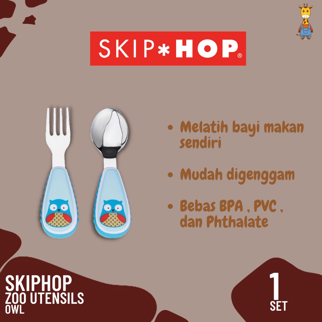 SkipHop Zoo Utensils