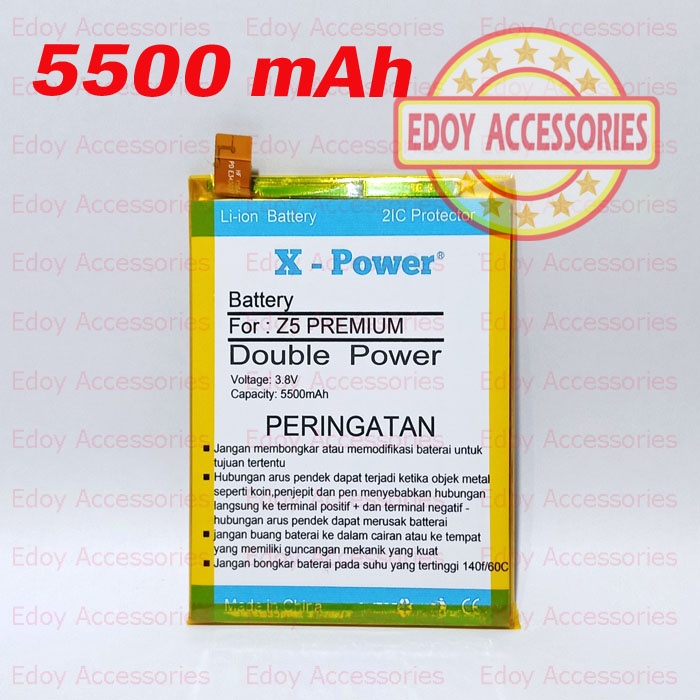 Batre Sony Xperia Z5 Premium Docomo Double Power SO03H SO-03H Batu Battery Baterai Tanam