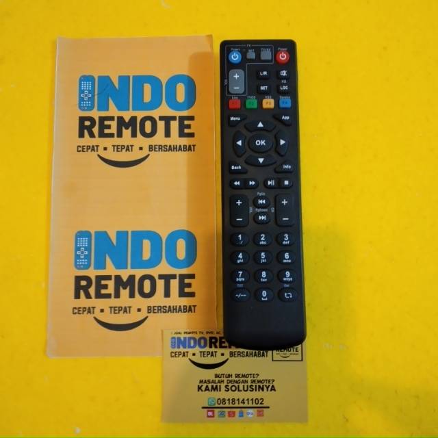 REMOTE REMOT TV PARABOLA PLAY ORIGINAL